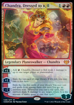 Chandra, Dressed to Kill [Innistrad: Crimson Vow Prerelease Promos] | Gear Gaming Fayetteville