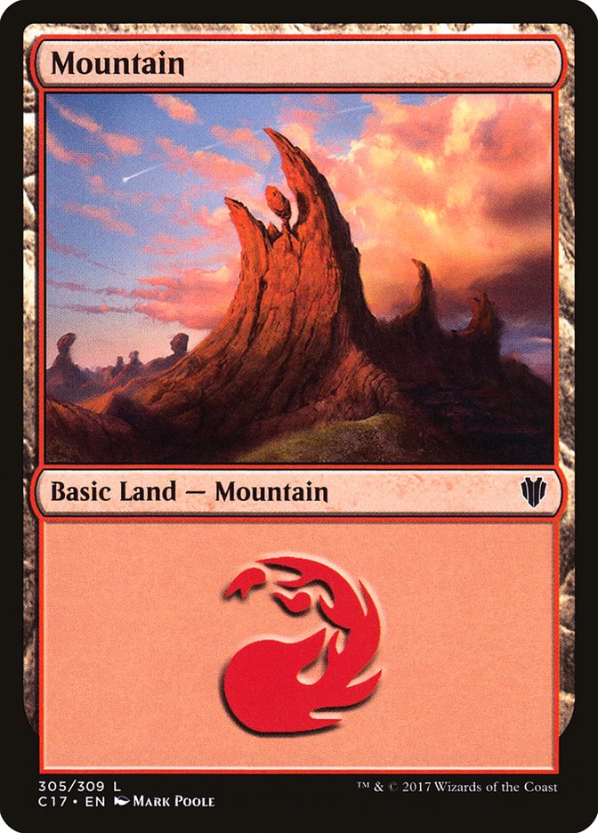 Mountain (305) [Commander 2017] | Gear Gaming Fayetteville