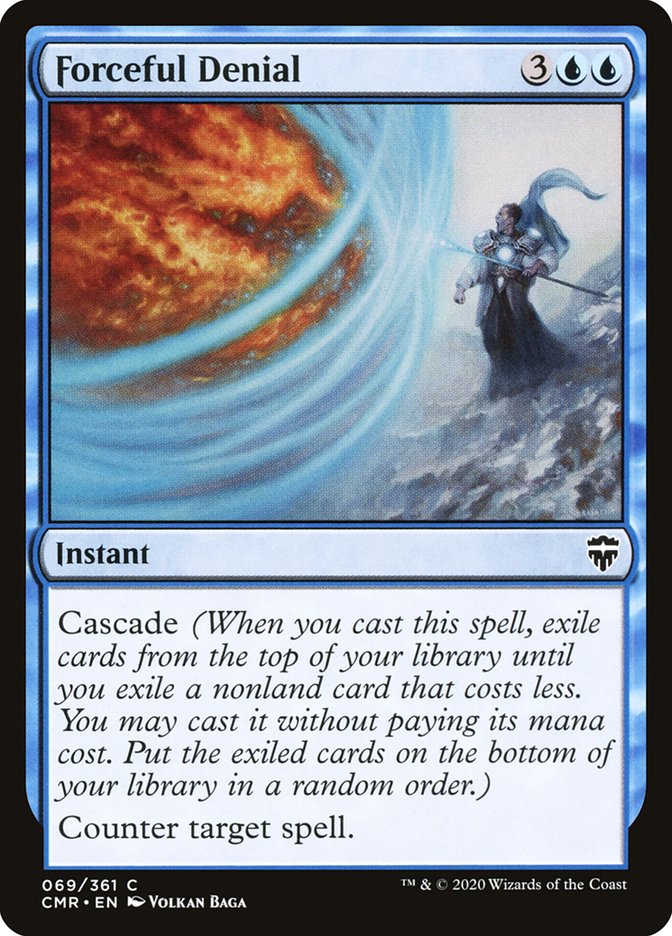Forceful Denial [Commander Legends] | Gear Gaming Fayetteville
