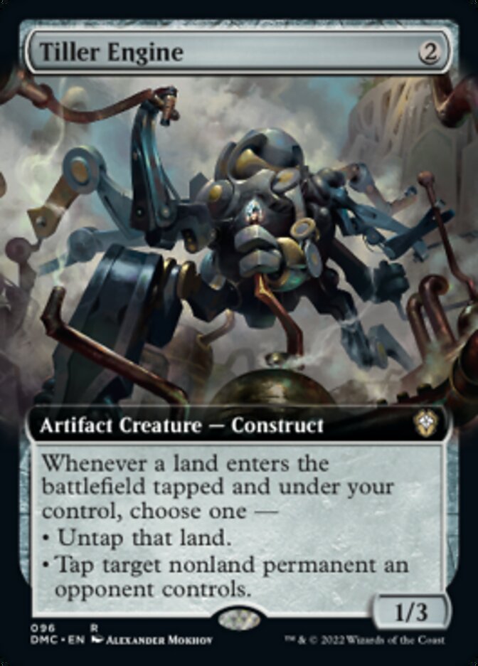 Tiller Engine (Extended Art) [Dominaria United Commander] | Gear Gaming Fayetteville