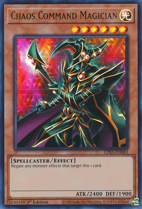 Chaos Command Magician [LDS3-EN083] Ultra Rare | Gear Gaming Fayetteville