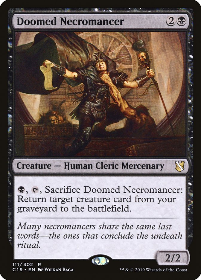 Doomed Necromancer [Commander 2019] | Gear Gaming Fayetteville