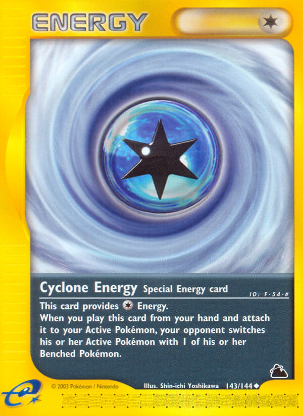 Cyclone Energy (143/144) [Skyridge] | Gear Gaming Fayetteville