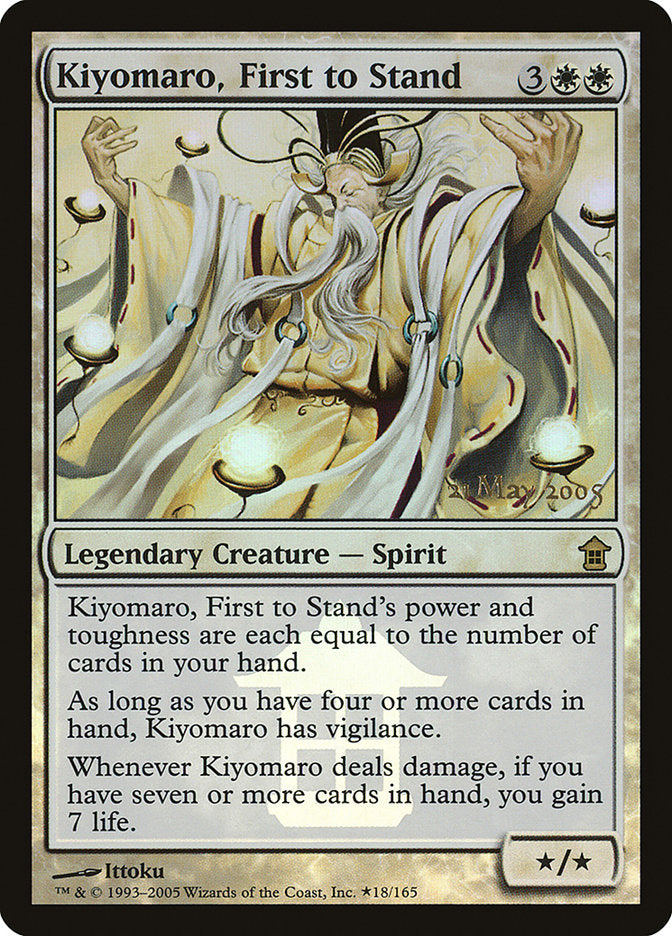Kiyomaro, First to Stand [Saviors of Kamigawa Promos] | Gear Gaming Fayetteville