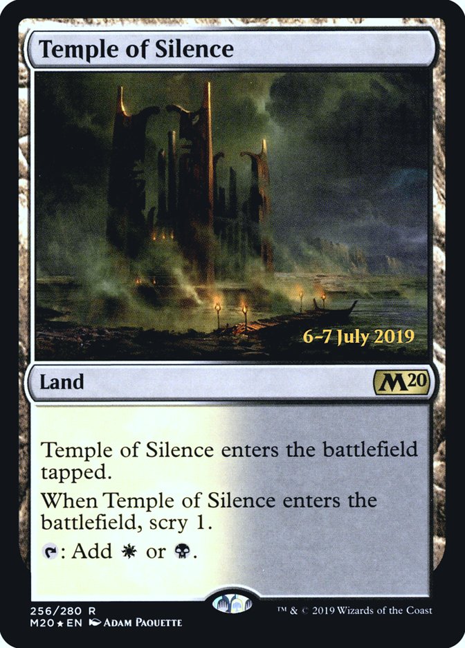 Temple of Silence [Core Set 2020 Prerelease Promos] | Gear Gaming Fayetteville