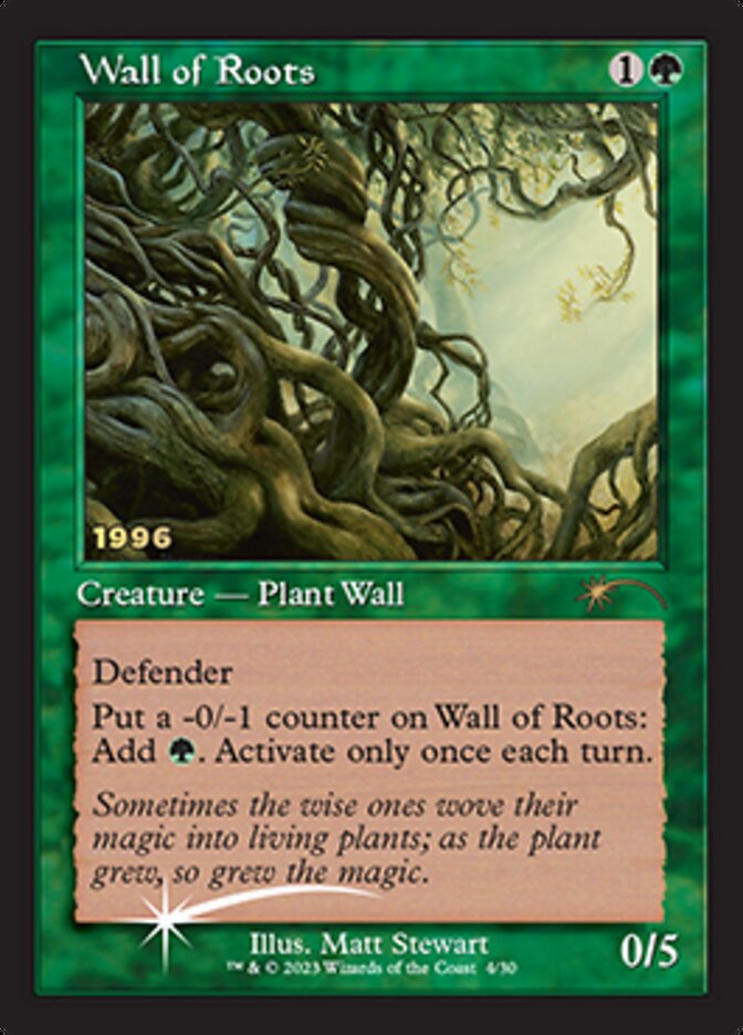 Wall of Roots [30th Anniversary Promos] | Gear Gaming Fayetteville