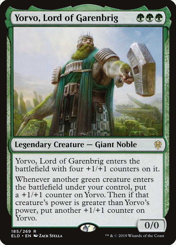 Yorvo, Lord of Garenbrig [Throne of Eldraine] | Gear Gaming Fayetteville