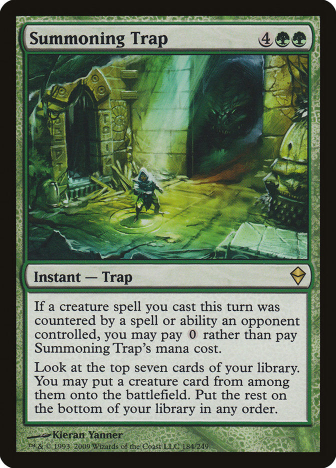 Summoning Trap [Zendikar] | Gear Gaming Fayetteville