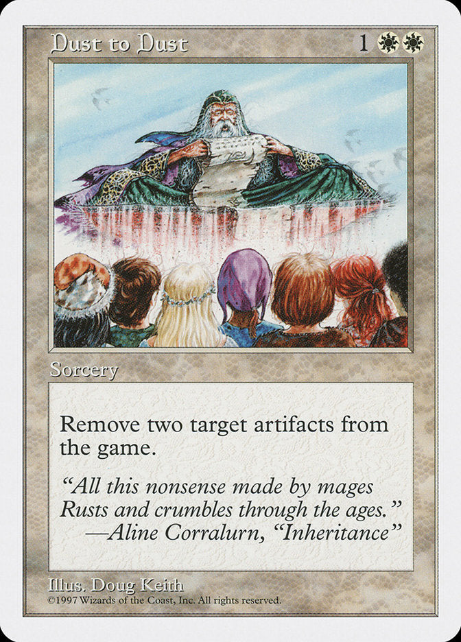 Dust to Dust [Fifth Edition] | Gear Gaming Fayetteville