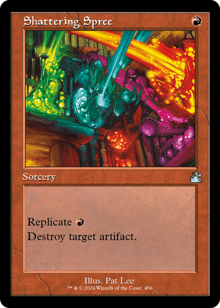 Shattering Spree (Retro Frame) [Ravnica Remastered] | Gear Gaming Fayetteville