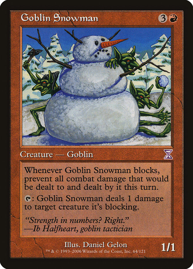 Goblin Snowman [Time Spiral Timeshifted] | Gear Gaming Fayetteville