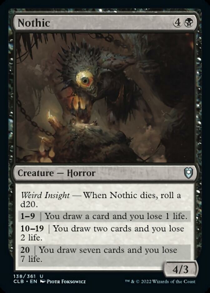 Nothic [Commander Legends: Battle for Baldur's Gate] | Gear Gaming Fayetteville