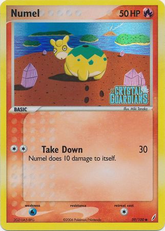 Numel (59/100) (Stamped) [EX: Crystal Guardians] | Gear Gaming Fayetteville