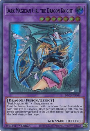 Dark Magician Girl the Dragon Knight (Alternate Art) [DLCS-EN006] Ultra Rare | Gear Gaming Fayetteville