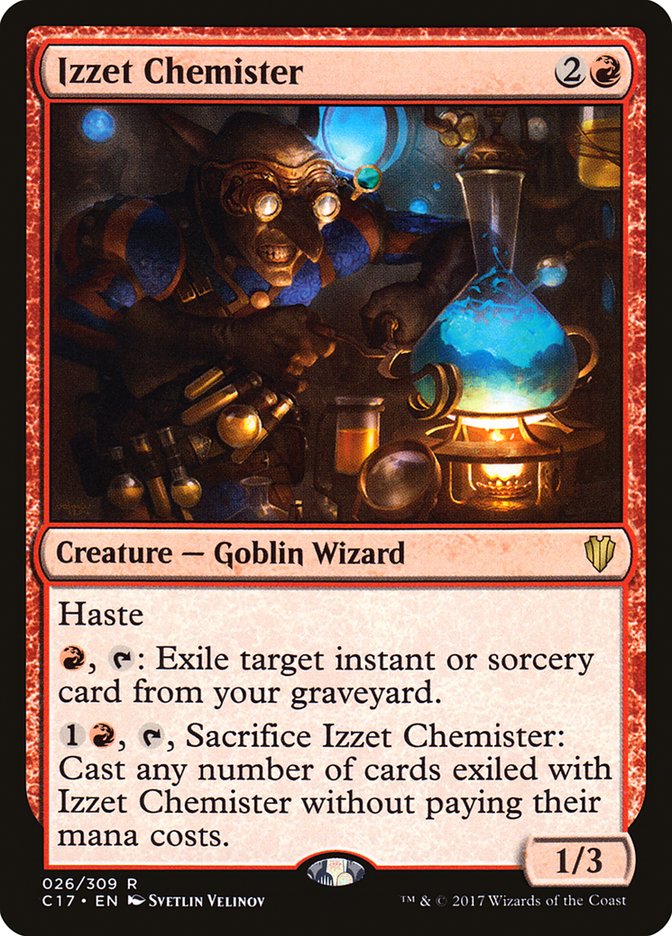 Izzet Chemister [Commander 2017] | Gear Gaming Fayetteville