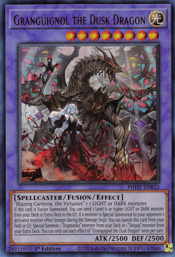 Granguignol the Dusk Dragon [PHHY-EN033] Ultra Rare | Gear Gaming Fayetteville