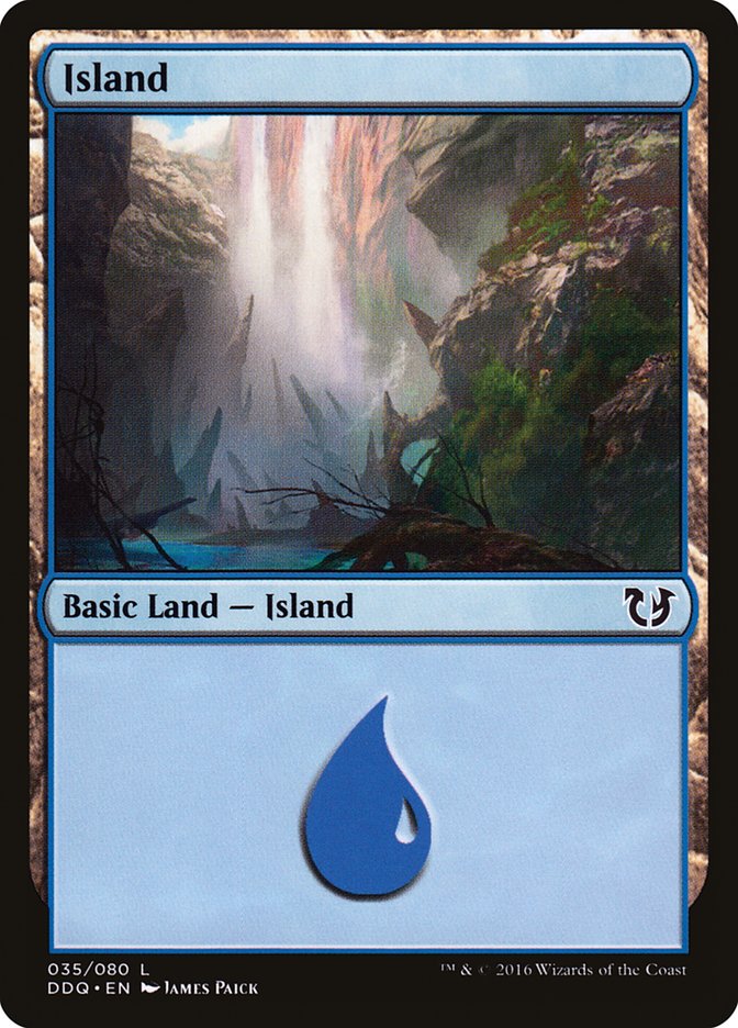 Island (35) [Duel Decks: Blessed vs. Cursed] | Gear Gaming Fayetteville