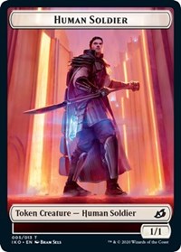 Human Soldier (005) // Zombie Double-Sided Token [Commander 2020 Tokens] | Gear Gaming Fayetteville