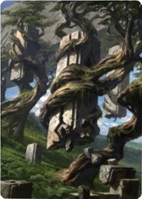 Forest 2 Art Card [Zendikar Rising Art Series] | Gear Gaming Fayetteville