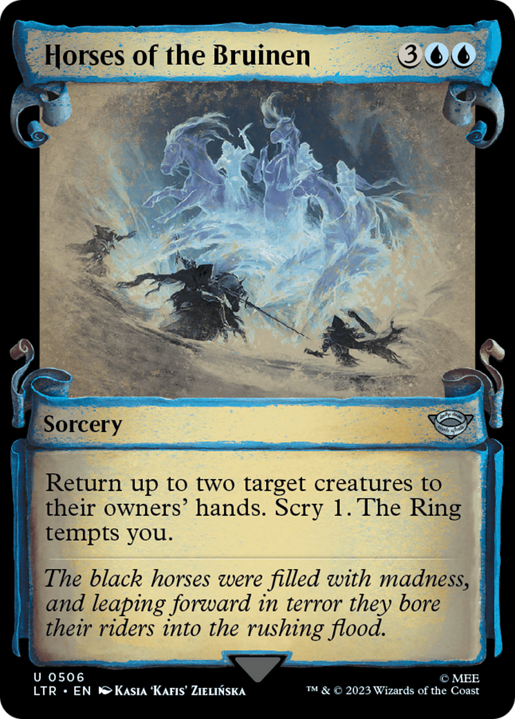 Horses of the Bruinen [The Lord of the Rings: Tales of Middle-Earth Showcase Scrolls] | Gear Gaming Fayetteville