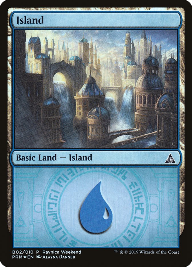 Island (B02) [Ravnica Allegiance Guild Kit] | Gear Gaming Fayetteville