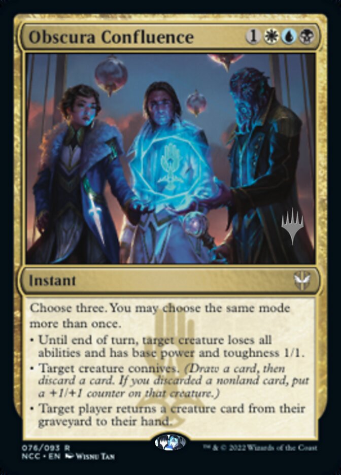 Obscura Confluence (Promo Pack) [Streets of New Capenna Commander Promos] | Gear Gaming Fayetteville