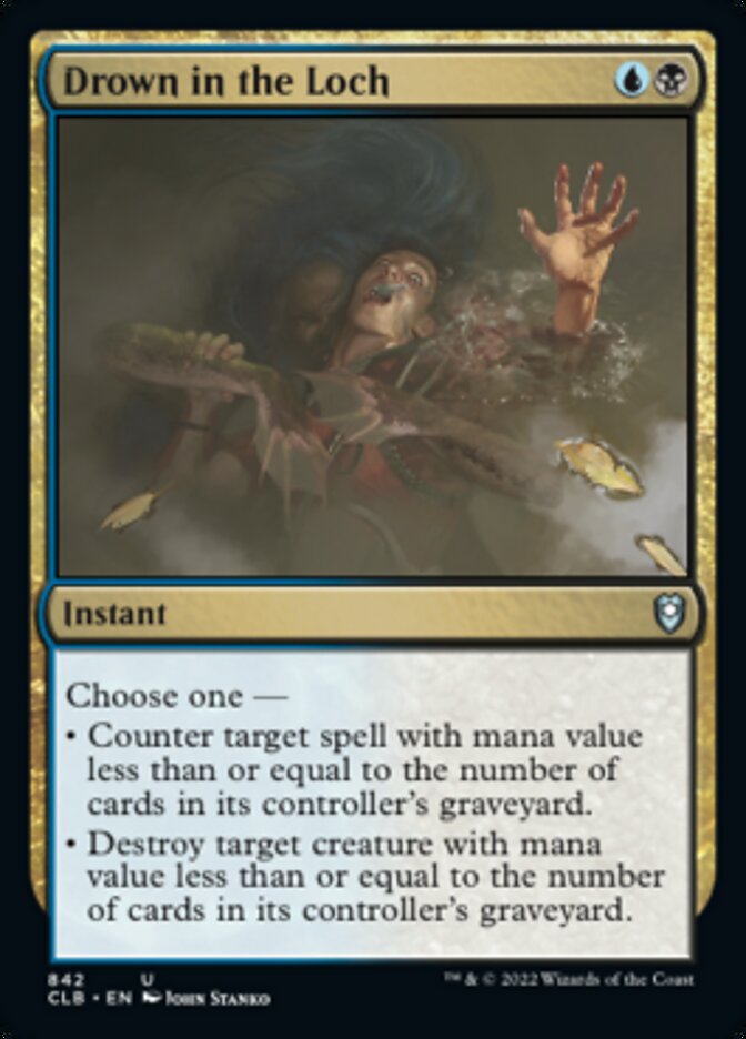 Drown in the Loch [Commander Legends: Battle for Baldur's Gate] | Gear Gaming Fayetteville