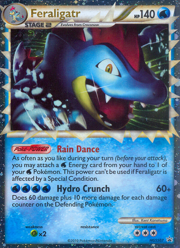 Feraligatr (HGSS07) [HeartGold & SoulSilver: Black Star Promos] | Gear Gaming Fayetteville