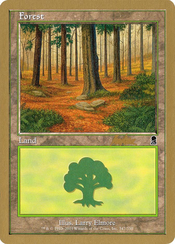 Forest (bk347) (Brian Kibler) [World Championship Decks 2002] | Gear Gaming Fayetteville