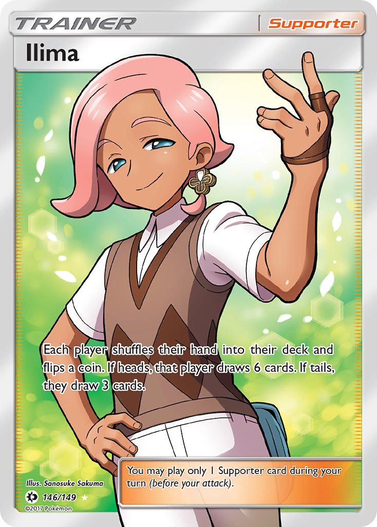 Ilima (146/149) [Sun & Moon: Base Set] | Gear Gaming Fayetteville