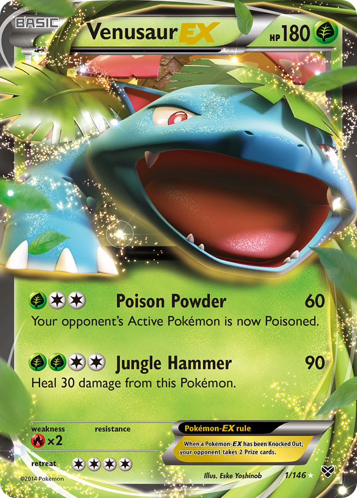 Venusaur EX (1/146) [XY: Base Set] | Gear Gaming Fayetteville