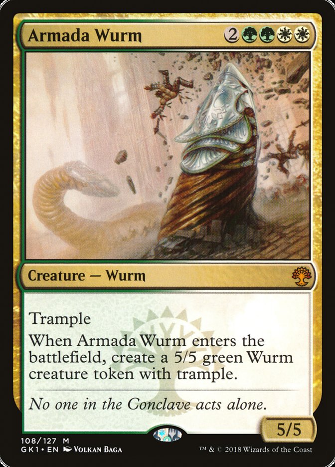 Armada Wurm [Guilds of Ravnica Guild Kit] | Gear Gaming Fayetteville