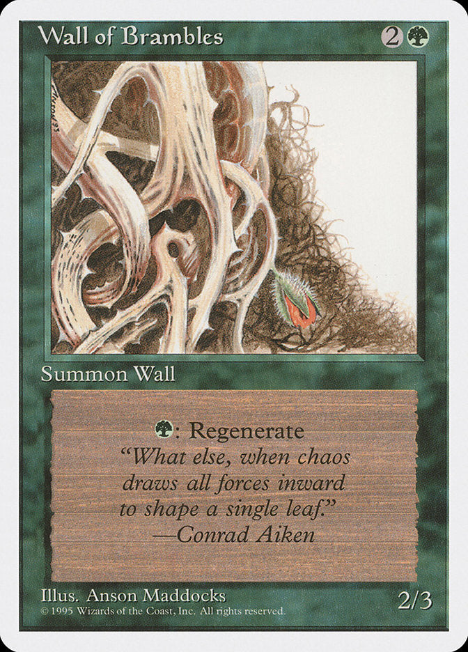 Wall of Brambles [Fourth Edition] | Gear Gaming Fayetteville