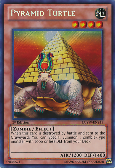 Pyramid Turtle [LCYW-EN245] Secret Rare | Gear Gaming Fayetteville