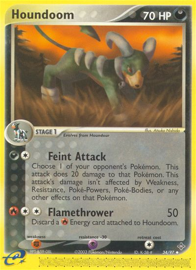 Houndoom (34/97) [EX: Dragon] | Gear Gaming Fayetteville