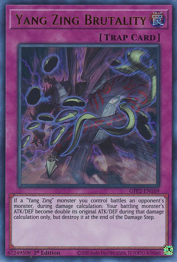 Yang Zing Brutality [GFP2-EN169] Ultra Rare | Gear Gaming Fayetteville