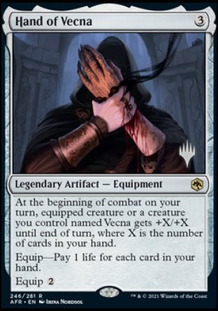 Hand of Vecna (Promo Pack) [Dungeons & Dragons: Adventures in the Forgotten Realms Promos] | Gear Gaming Fayetteville