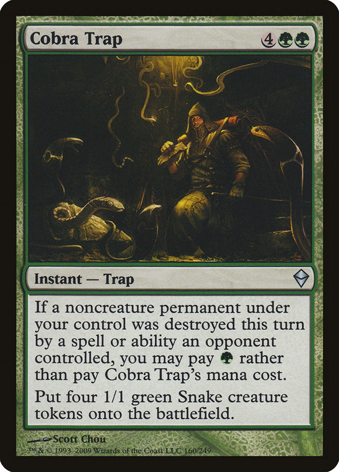 Cobra Trap [Zendikar] | Gear Gaming Fayetteville