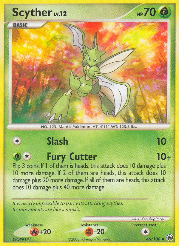 Scyther (46/100) [Diamond & Pearl: Majestic Dawn] | Gear Gaming Fayetteville