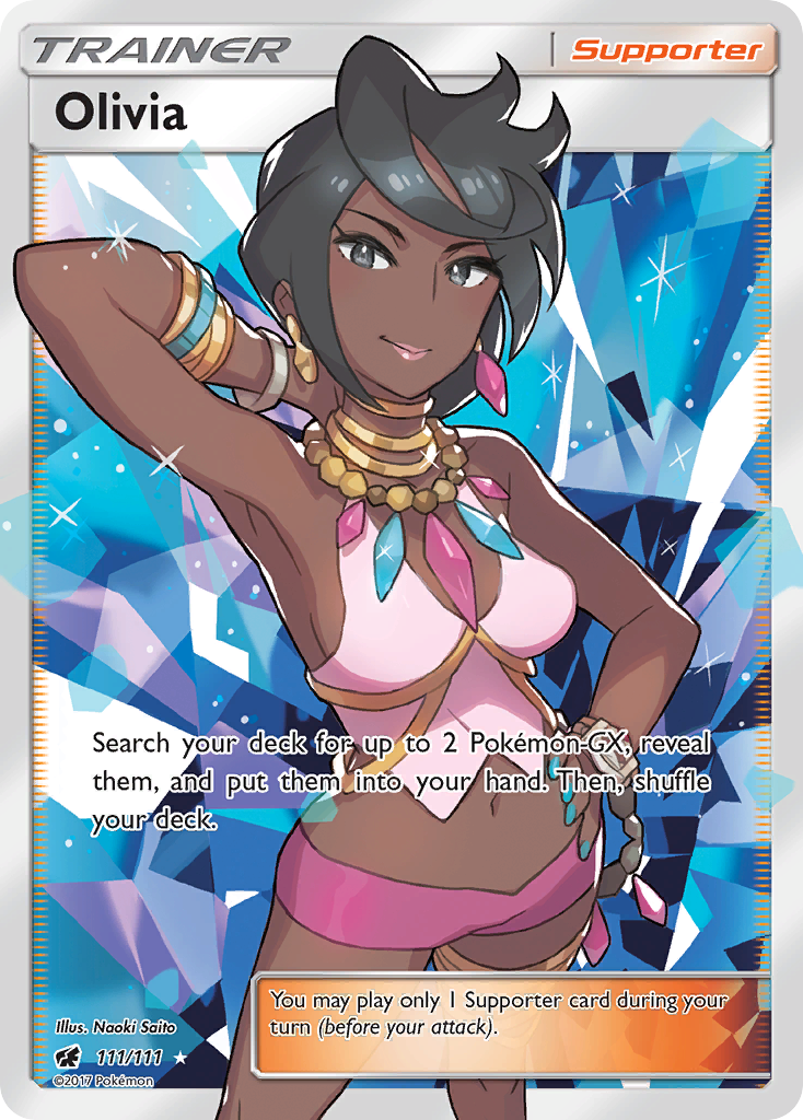 Olivia (111/111) [Sun & Moon: Crimson Invasion] | Gear Gaming Fayetteville