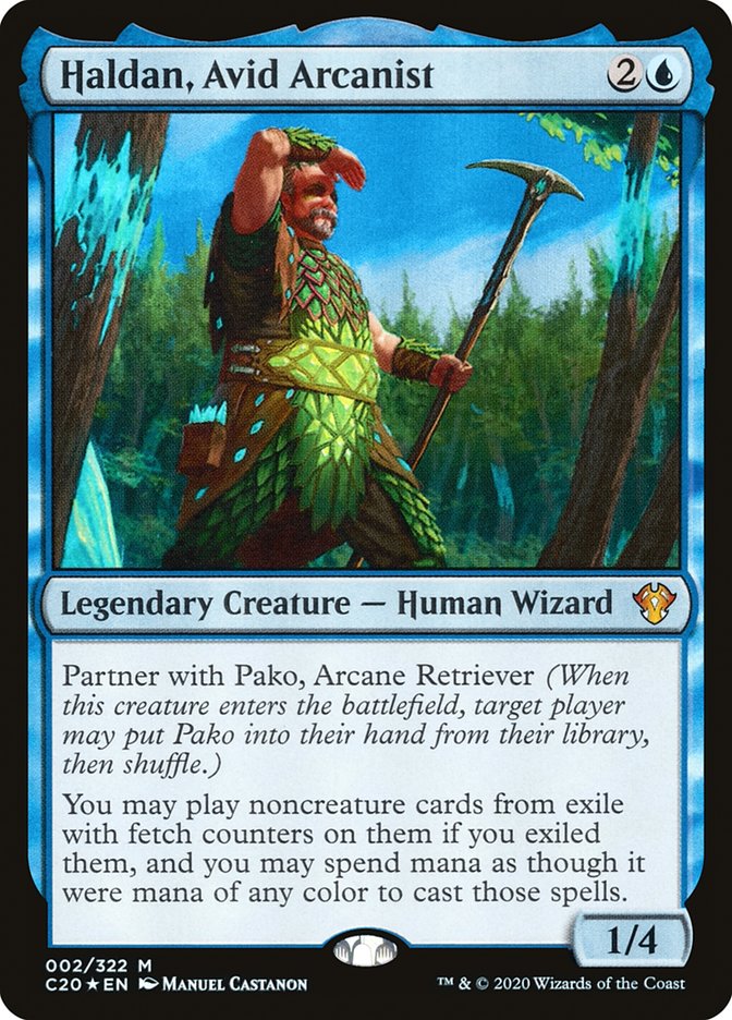 Haldan, Avid Arcanist [Commander 2020] | Gear Gaming Fayetteville