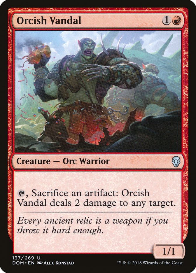 Orcish Vandal [Dominaria] | Gear Gaming Fayetteville