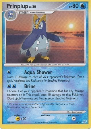 Prinplup (6/12) [Diamond & Pearl: Trainer Kit - Manaphy] | Gear Gaming Fayetteville