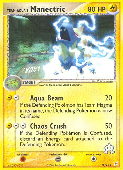 Team Aqua's Manectric (29/95) [EX: Team Magma vs Team Aqua] | Gear Gaming Fayetteville