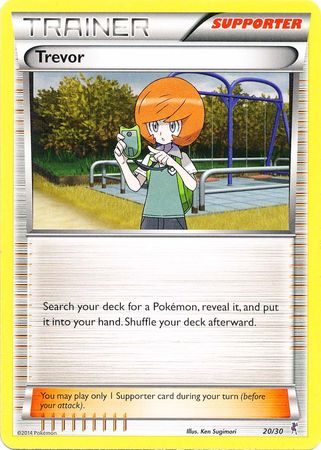 Trevor (20/30) [XY: Trainer Kit 1 - Bisharp] | Gear Gaming Fayetteville