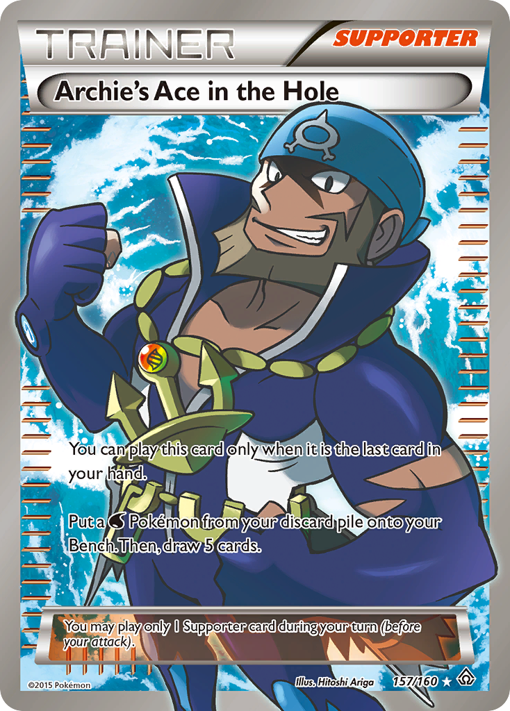 Archie's Ace in the Hole (157/160) [XY: Primal Clash] | Gear Gaming Fayetteville