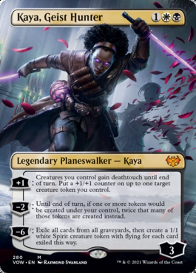 Kaya, Geist Hunter (Borderless) [Innistrad: Crimson Vow] | Gear Gaming Fayetteville