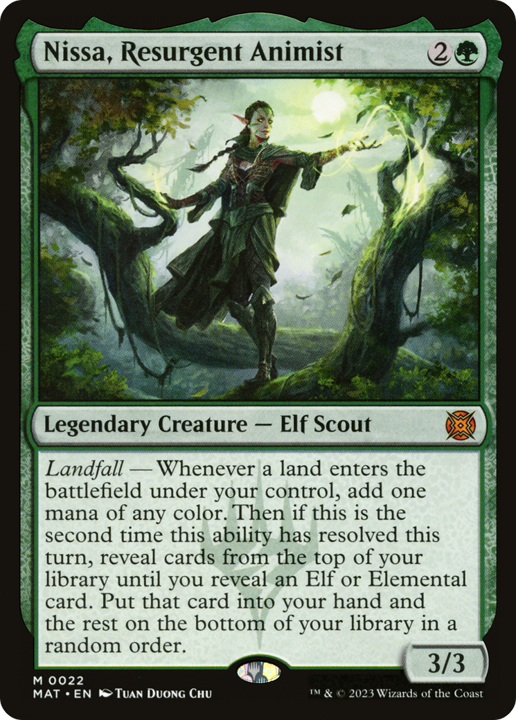 Nissa, Resurgent Animist [March of the Machine: The Aftermath] | Gear Gaming Fayetteville