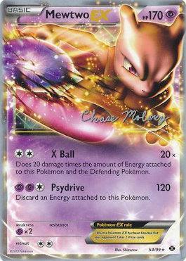 Mewtwo EX (54/99) (Eeltwo - Chase Moloney) [World Championships 2012] | Gear Gaming Fayetteville