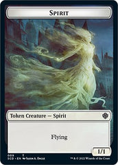 Cat Bird // Spirit Double-Sided Token [Starter Commander Decks] | Gear Gaming Fayetteville